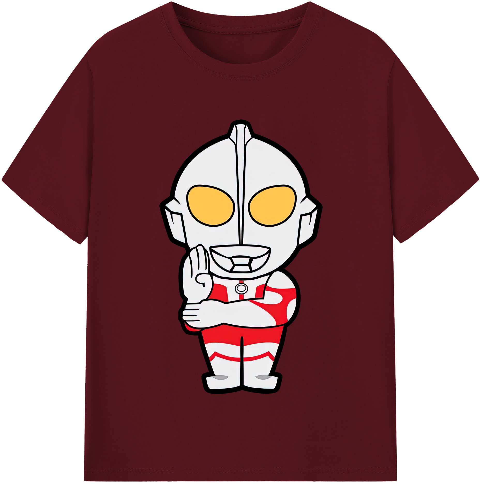 （画像用） ウルトラマン Ultraman 綿100％半袖Tシャツ（フロントプリント）